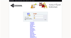 Desktop Screenshot of lib.bibiana.sk